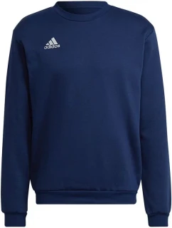 Pánská mikina Entrada 22 Sweat Top H57480 Tmavě modrá - Adidas