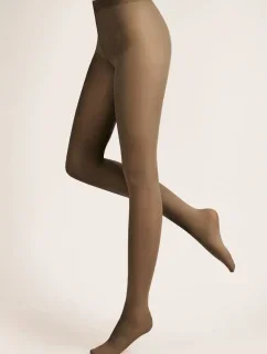 Punčocháče zimní Microfibra chocco - GABRIELLA