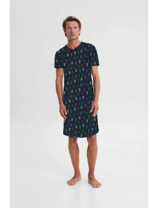 Vamp - Noční košile s krátkými rukávy 19665 - Vamp