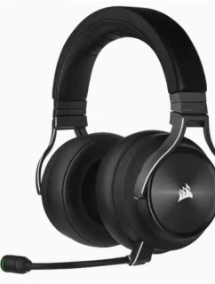 Bezdrátová náhlavní souprava Corsair VIRTUOSO RGB Wireless XT s kabelovým a bezdrátovým připojením Bluetooth, černá