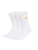 Ponožky adidas Cushioned Sportswear Crew, 3 páry, bílé, KQ6760 Ponožky adidas Cushioned Sportswear Crew, 3 páry, bílé, KQ6760
