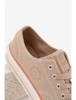 Pánské Tenisky Na Platformě Big Star RR174323 Béžové