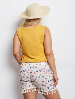 Šortky AT SN 2101A.04X bílá