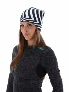 Dámská čepice Manganika černo-bílá - Viking