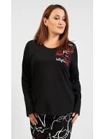 Dámské pyžamo dlouhé Butterfly Dámské pyžamo dlouhé Butterfly