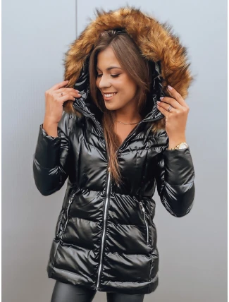 Dámská bunda GISEL černá FashionStreet TY3092 Dámská bunda GISEL černá FashionStreet TY3092