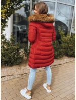 Dámská zimní bunda TERIS červená FashionStreet TY3097 Dámská zimní bunda TERIS červená FashionStreet TY3097