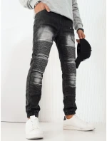 Pánské džínové kalhoty jogger černé FashionStreet UX4222