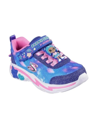 Skechers Snuggle Sneaks Skech Squad 302214L-NVMT Navy/Multi
