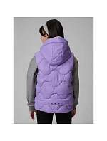 Dívčí bunda bez rukávů s kapucí 4F 4FJRSS26TVJAF355-51S dětská