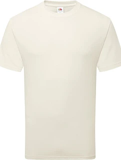 Fruit of the Loom Pure Cotton T Tričko z těžké bio bavlny 16.1362 natural