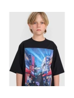 Chlapecké tričko oversize s potiskem 4F 4FJRAW25TTSHM3061-20S