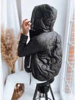 Dámská bunda FLUFFY černá FashionStreet TY3586 Dámská bunda FLUFFY černá FashionStreet TY3586