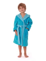 Dětský župan Tampa duo s kapucí 9159 tyrkysová - Vestis Dětský župan Tampa duo s kapucí 9159 tyrkysová - Vestis