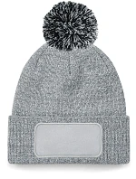 Beechfield B 443 Pletená čepice Snowstar® 53.0443 heather grey/black Beechfield B 443 Pletená čepice Snowstar® 53.0443 heather grey/black