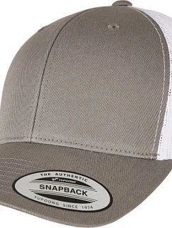 Flexfit 6606RT/6606TR 6 panelová Trucker kšiltovka "Recycled" 55.06RT grey/white