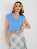 T shirt D12041AH02570C niebieski