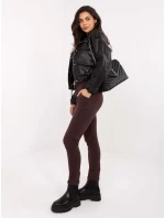 Tepláky RV DR 3589.05X tmavě hnědé