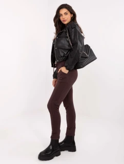 Tepláky RV DR 3589.05X tmavě hnědé