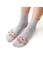 Vzorované netlačící ponožky Steven art.099 35-40