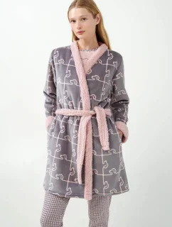 Vamp - Dámský župan s potiskem 21482 - Vamp