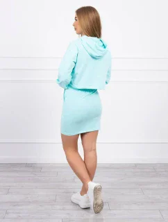 Souprava halenky se sukní mint