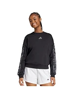 Dámská mikina adidas Animal Print 3-Stripes French Terry Sweatshirt black JM1835