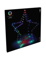 3D DEKORATIVNÍ STOJÍCÍ HVĚZDA 120LED RGB 80CM