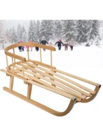 DŘEVĚNÉ SÁŇKY NINA S OPĚRADLEM