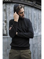 NEOBLU Nicholas Men Pánská mikina s kapucí 24.3196 deep black NEOBLU Nicholas Men Pánská mikina s kapucí 24.3196 deep black