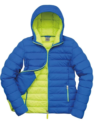 Result R 194F Dámská prošívaná bunda "SnowBird" 30.194F ocean blue/lime