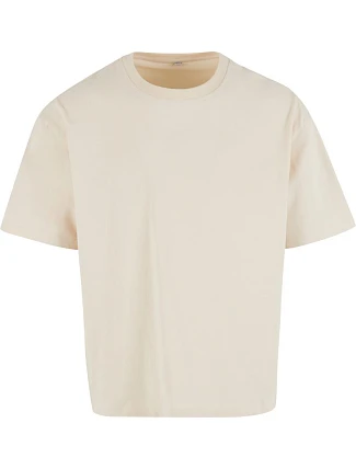Build your Brand BY 439 Pánské těžké tričko "Cropped Oversize" 56.0439 sand Build your Brand BY 439 Pánské těžké tričko "Cropped Oversize" 56.0439 sand