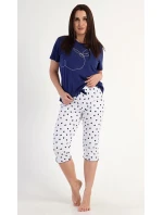 Dámské pyžamo kapri Butterfly Dámské pyžamo kapri Butterfly