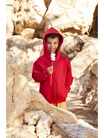 Fruit of the Loom Classic Kids Sweat Jacket Dětská mikina s kapucí 16.2045 red Fruit of the Loom Classic Kids Sweat Jacket Dětská mikina s kapucí 16.2045 red