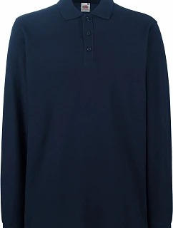 Fruit of the Loom Premium Polo LSL Piqué polo s dlouhým rukávem 16.3310 deep navy