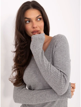 Jumper SM SW A1568.79 šedý