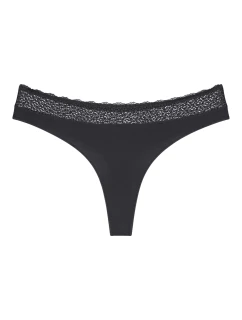Dámská tanga Feel of Modal String 3P - BLACK - černé 0004 - TRIUMPH