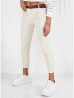 Dámské kalhoty CHITRAS ecru chinos FashionStreet UY1884 Dámské kalhoty CHITRAS ecru chinos FashionStreet UY1884