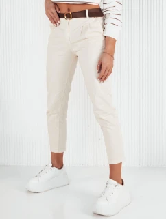 Dámské kalhoty CHITRAS ecru chinos FashionStreet UY1884