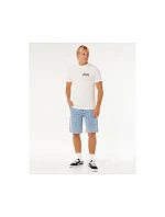 Pánské tričko RIP CURL Desti Animals Tee, bílé Pánské tričko RIP CURL Desti Animals Tee, bílé