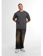Build your Brand BY 391 Pánské těžké tričko "Loose Fit" 56.0391 navy