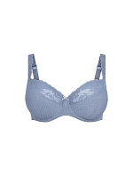 Eloise podprsenka s kosticí Full Cup 5295 medium blue - RosaFaia