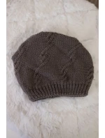 Dámská čepice Lorena K377 mocca Dámská čepice Lorena K377 mocca