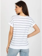 Halenka RV BZ 8619.94 bílá a tmavě modrá