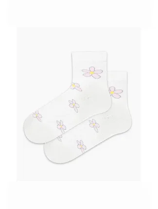 Gatta ponožky 244.59N, G44.59N Cottoline Pružinové vzorované 33-35