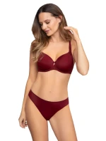 Dámská podprsenka 17871 Virginia burgund - CORIN Dámská podprsenka 17871 Virginia burgund - CORIN