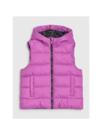 Dívčí rukávy bez rukávů se syntetickou výplní 4F 4FJWSS25TVJAF166-50S Dívčí rukávy bez rukávů se syntetickou výplní 4F 4FJWSS25TVJAF166-50S