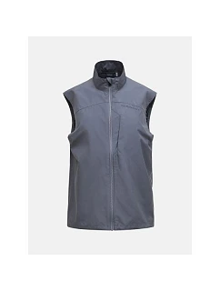 Pánská vesta PEAK PERFORMANCE M Glider Wind Vest, šedá