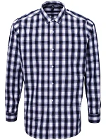 Premier PR 250 Popelínová košile s dl. rukávem "Mulligan" 39.0250 white/navy Premier PR 250 Popelínová košile s dl. rukávem "Mulligan" 39.0250 white/navy