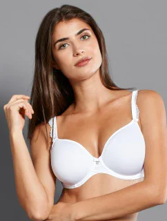 Selma podprsenka s kosticí košíčky se spacer-výztuží 5637 white - RosaFaia